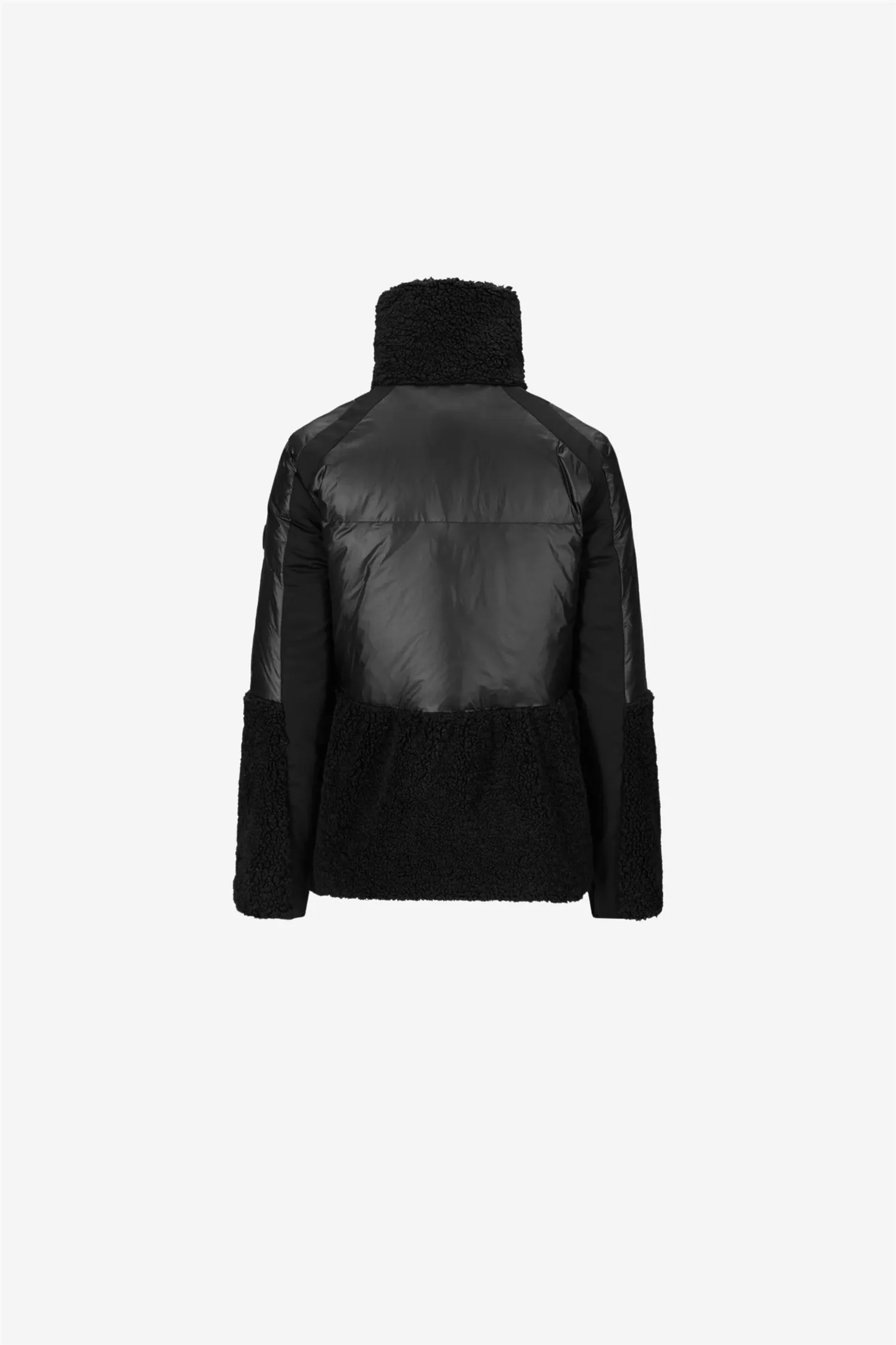 Ann combo jacket Black
