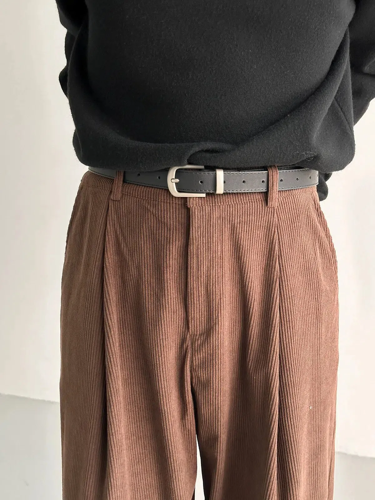 Autumn Casual Corduroy Pants Straight