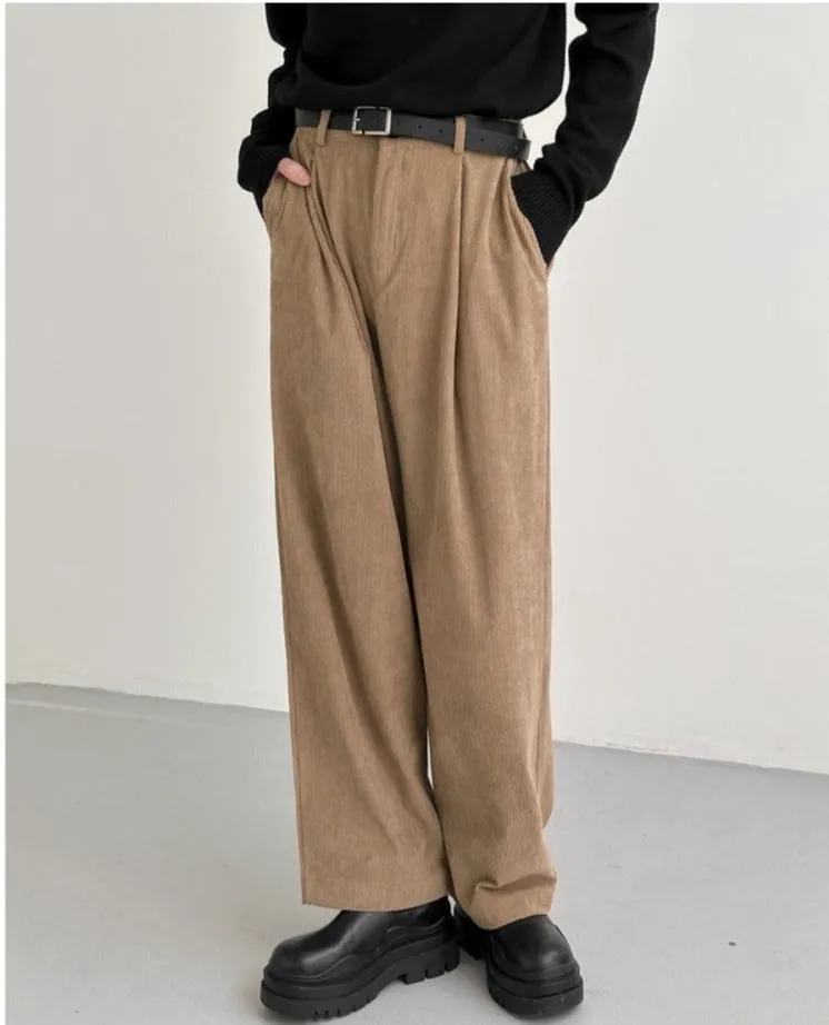 Autumn Casual Corduroy Pants Straight
