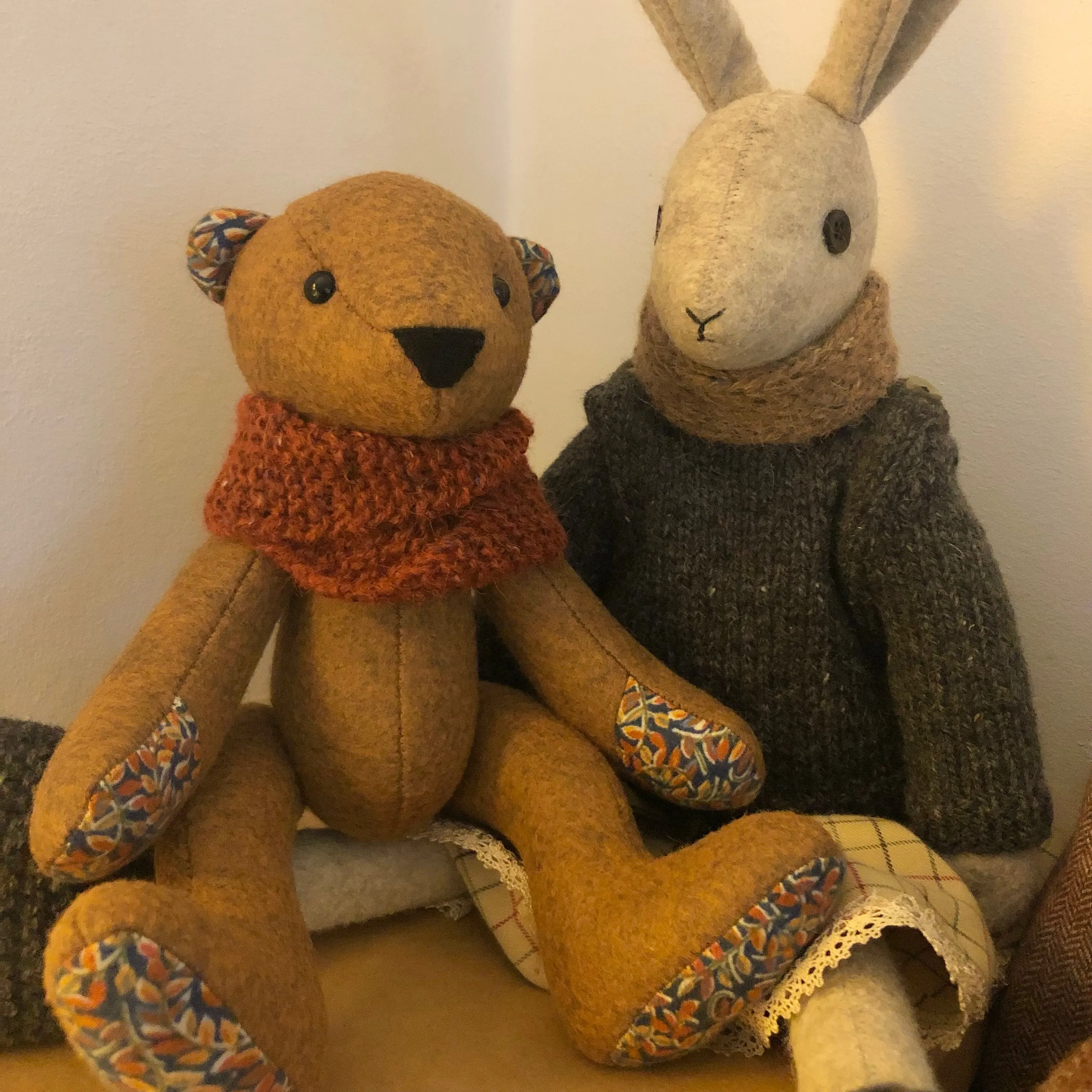 Bentley Bear Pattern and A5 Instruction Booklet - 28cm when made