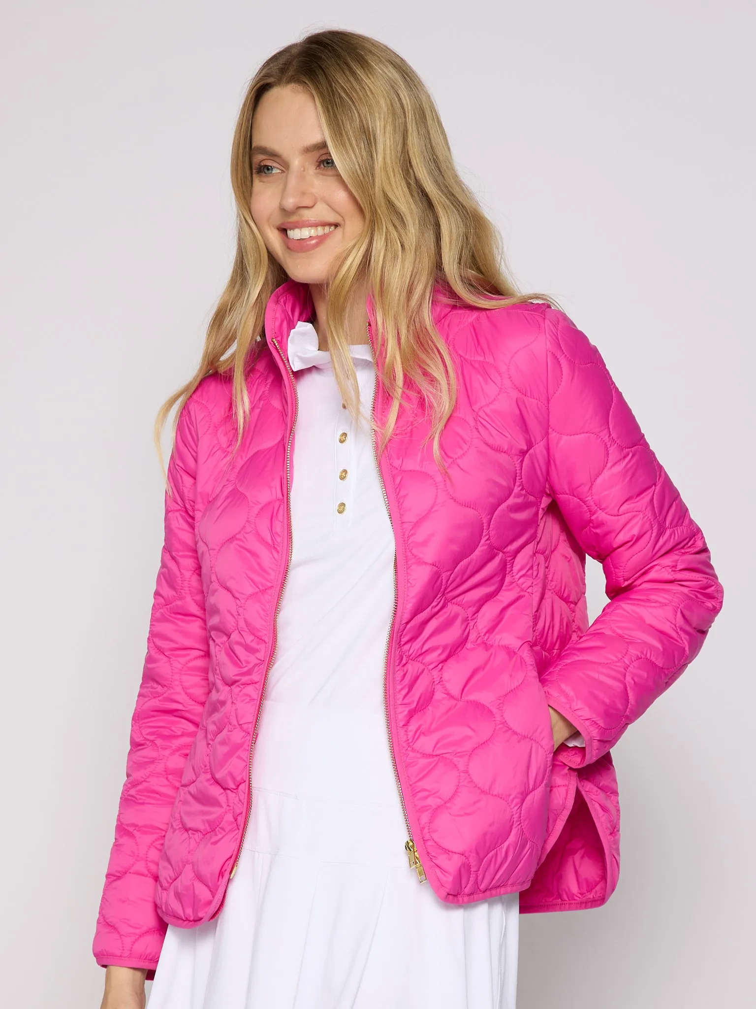 Double Zipper Padded Jacket in Various Colors