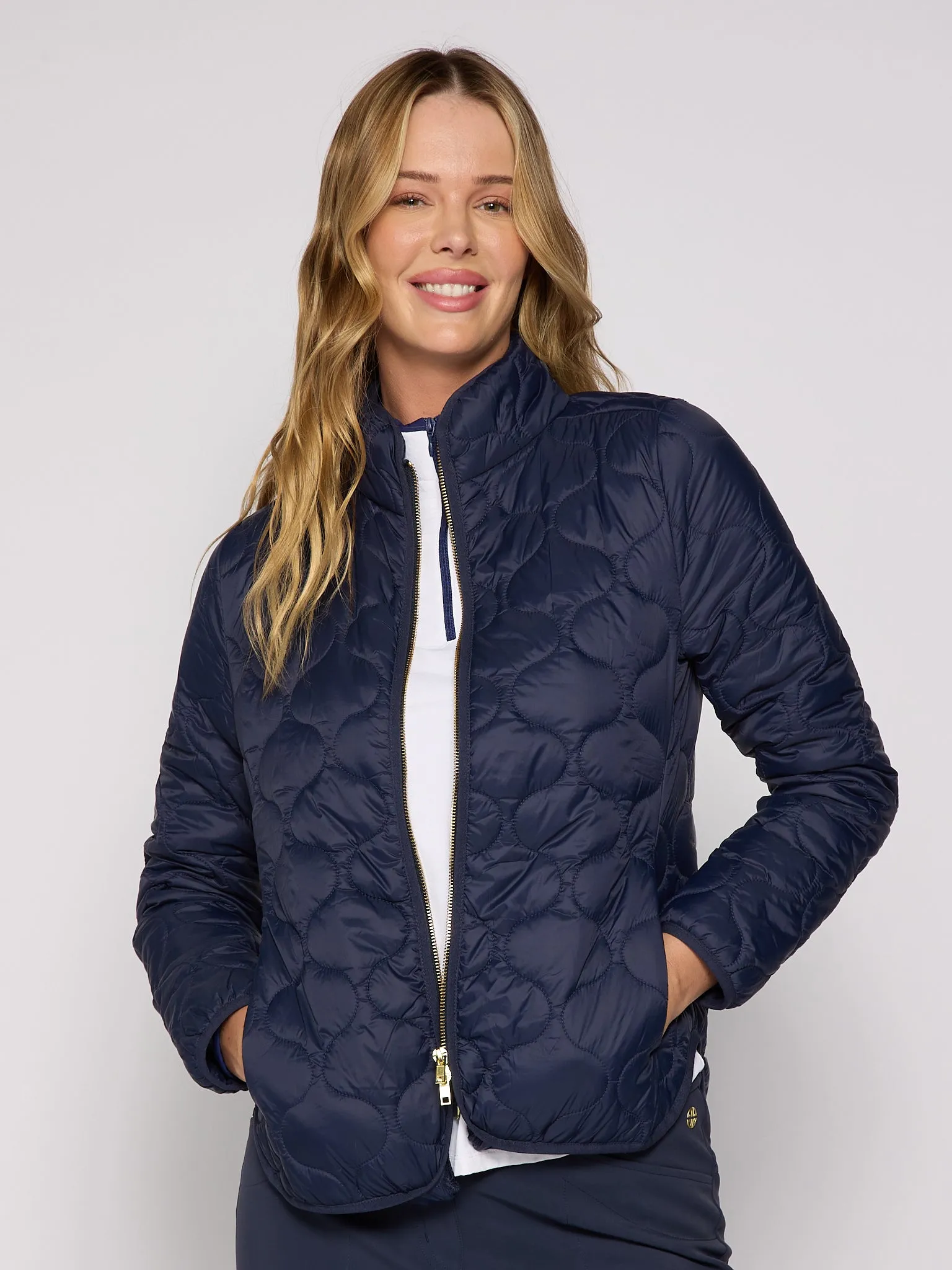Double Zipper Padded Jacket in Various Colors
