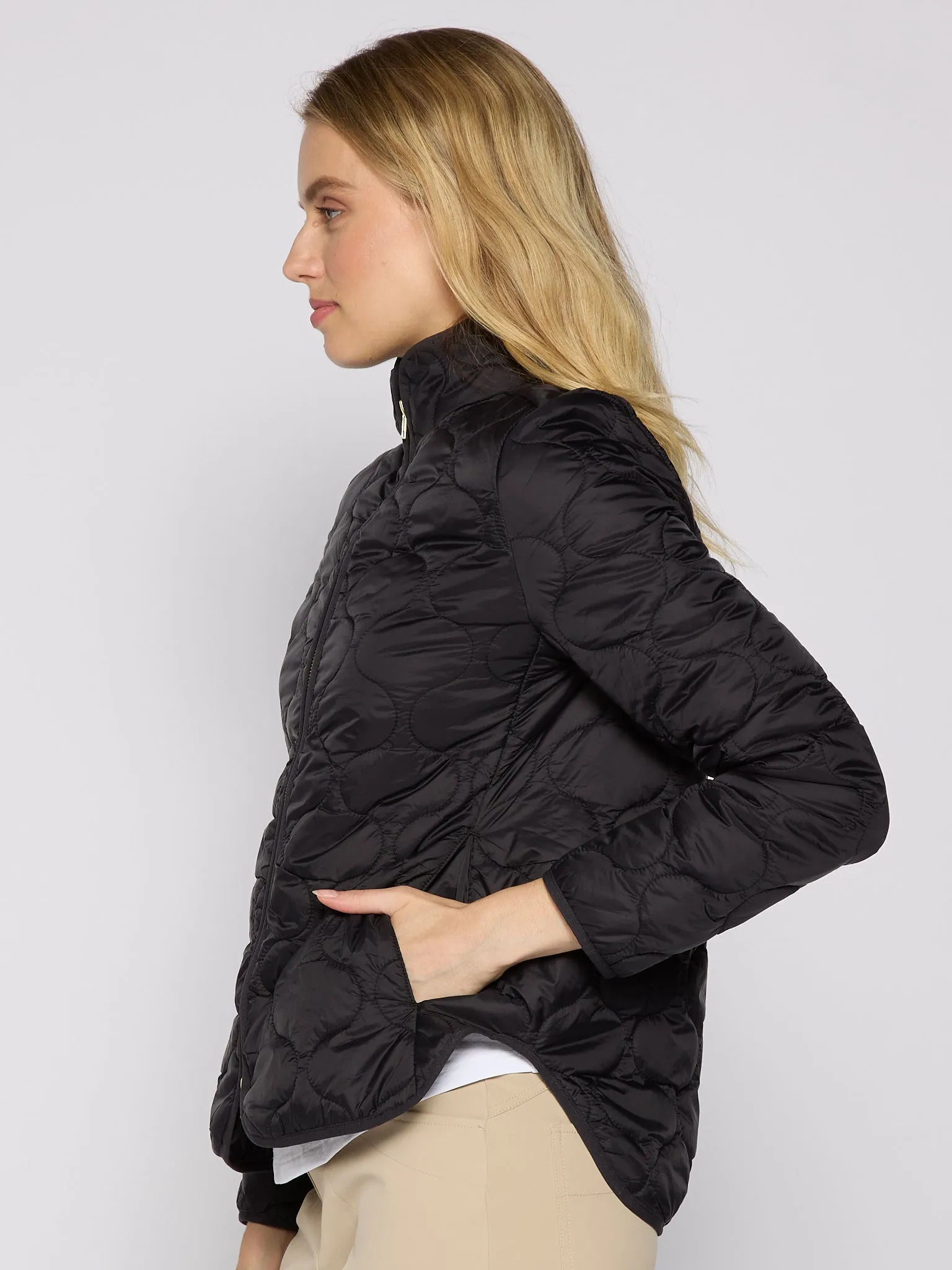 Double Zipper Padded Jacket in Various Colors