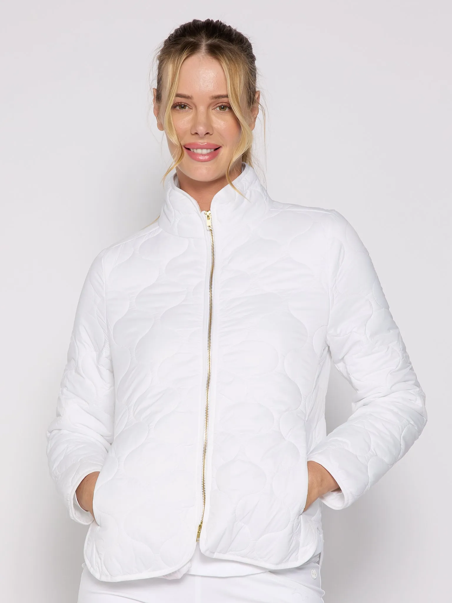 Double Zipper Padded Jacket in Various Colors