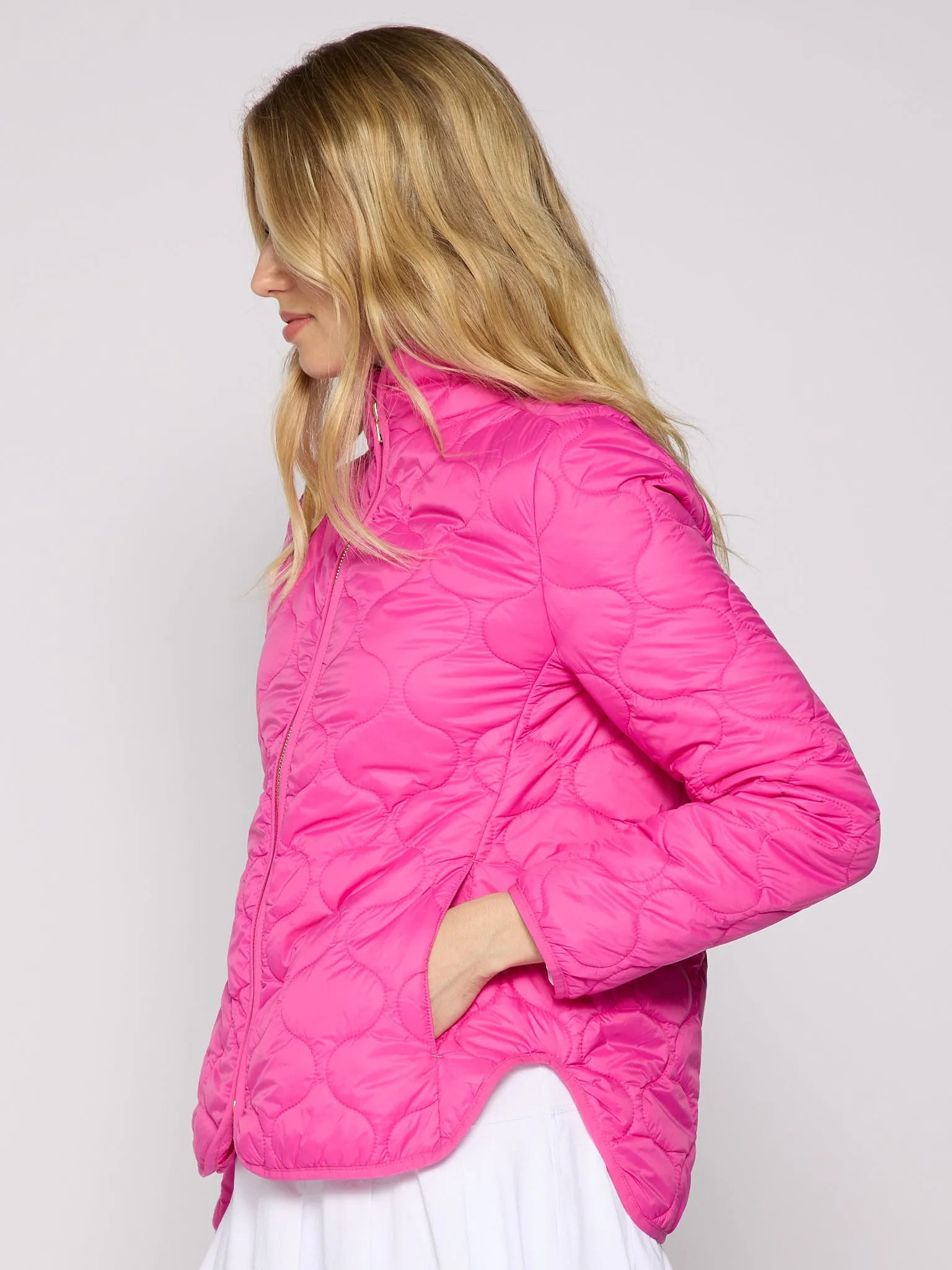 Double Zipper Padded Jacket in Various Colors