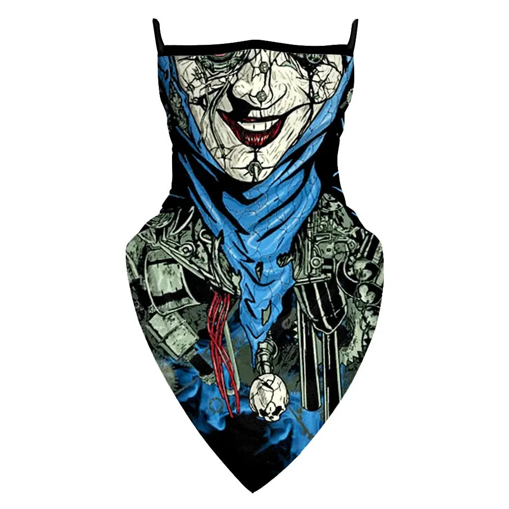 Halloween Scary Witch Vampire Skull Demon Devil Motorcycle Cycling Neck Scarf Masks Indian Bandana Headband Cosplay Balaclava
