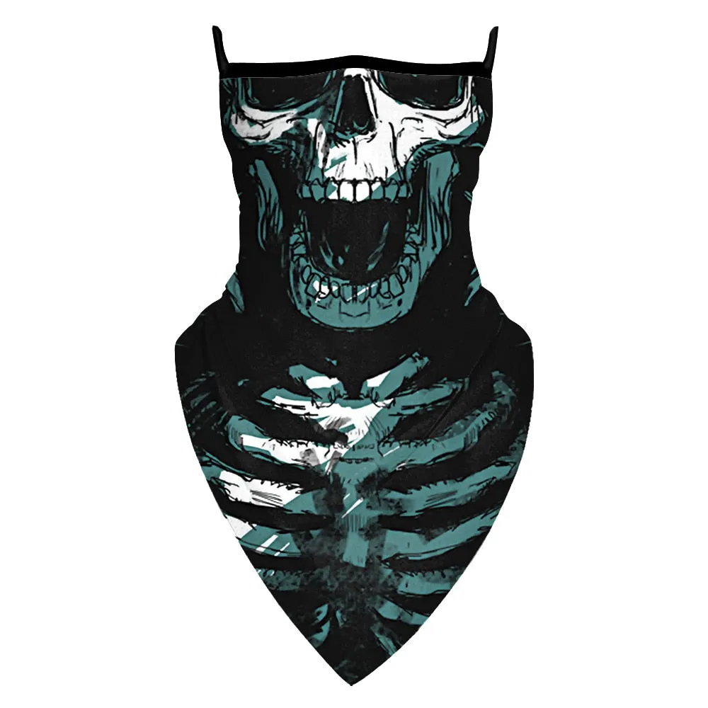 Halloween Scary Witch Vampire Skull Demon Devil Motorcycle Cycling Neck Scarf Masks Indian Bandana Headband Cosplay Balaclava
