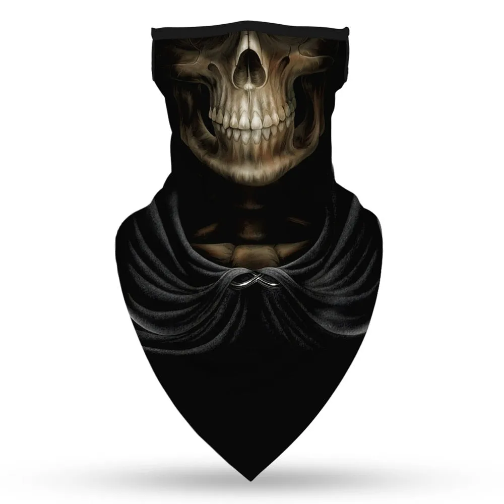 Halloween Scary Witch Vampire Skull Demon Devil Motorcycle Cycling Neck Scarf Masks Indian Bandana Headband Cosplay Balaclava