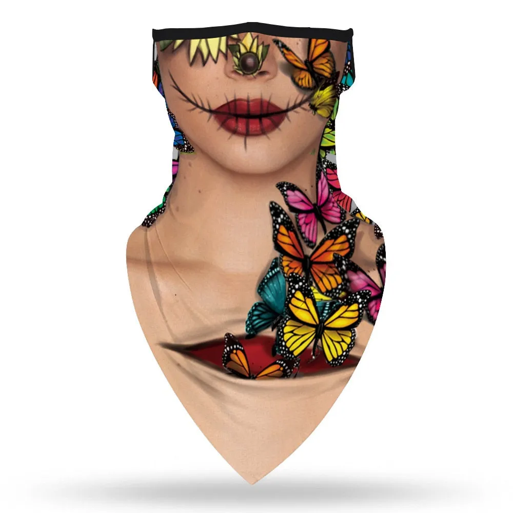 Halloween Scary Witch Vampire Skull Demon Devil Motorcycle Cycling Neck Scarf Masks Indian Bandana Headband Cosplay Balaclava
