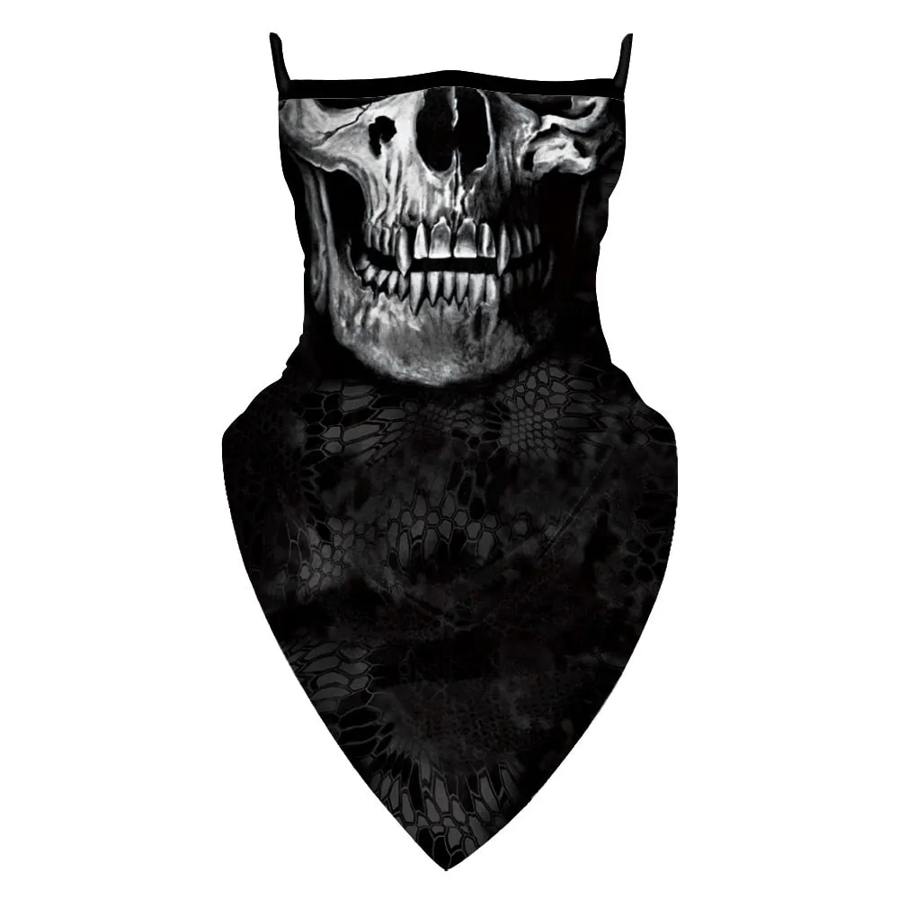 Halloween Scary Witch Vampire Skull Demon Devil Motorcycle Cycling Neck Scarf Masks Indian Bandana Headband Cosplay Balaclava