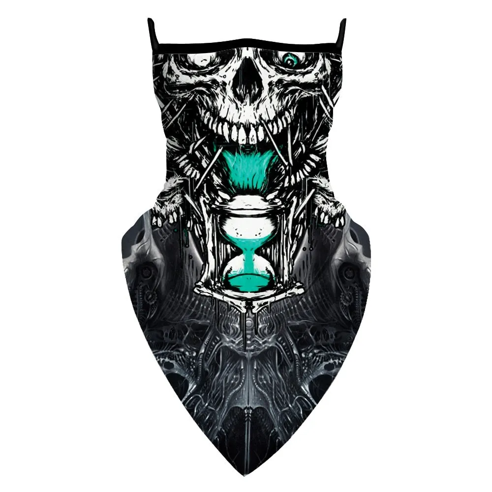 Halloween Scary Witch Vampire Skull Demon Devil Motorcycle Cycling Neck Scarf Masks Indian Bandana Headband Cosplay Balaclava