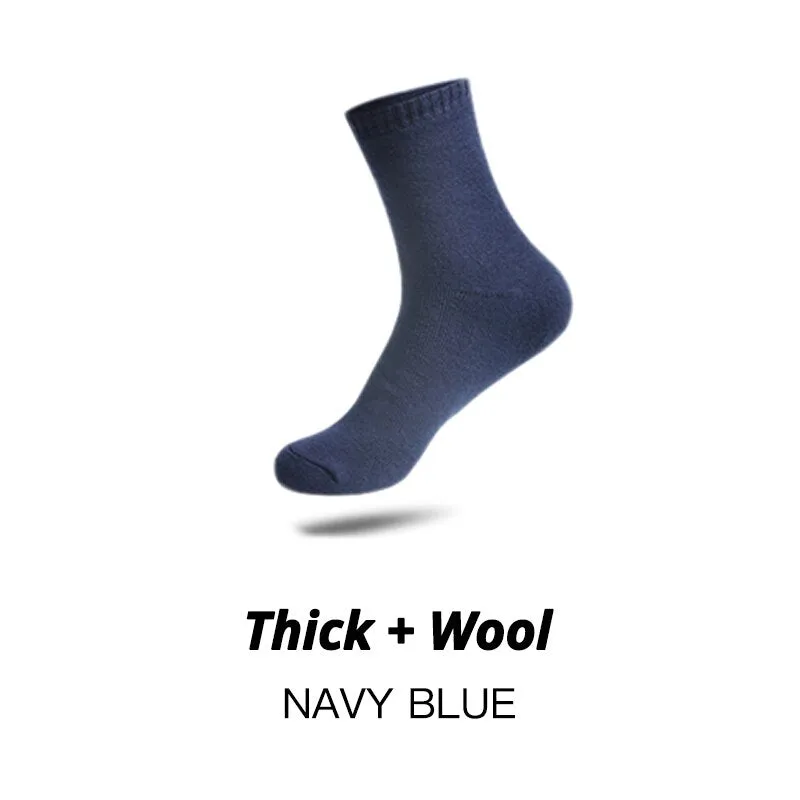 HSS Brand Thicken Men's Cotton Socks Keep Warm Floor Fluffy Socks Thermal Solid Color Winter Thick Socks For Man High Quality