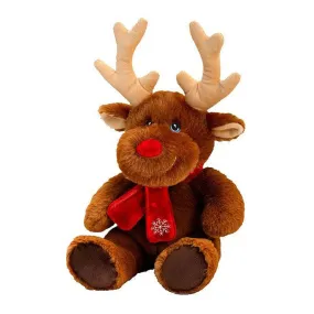Keel Toys Reindeer With Scarf