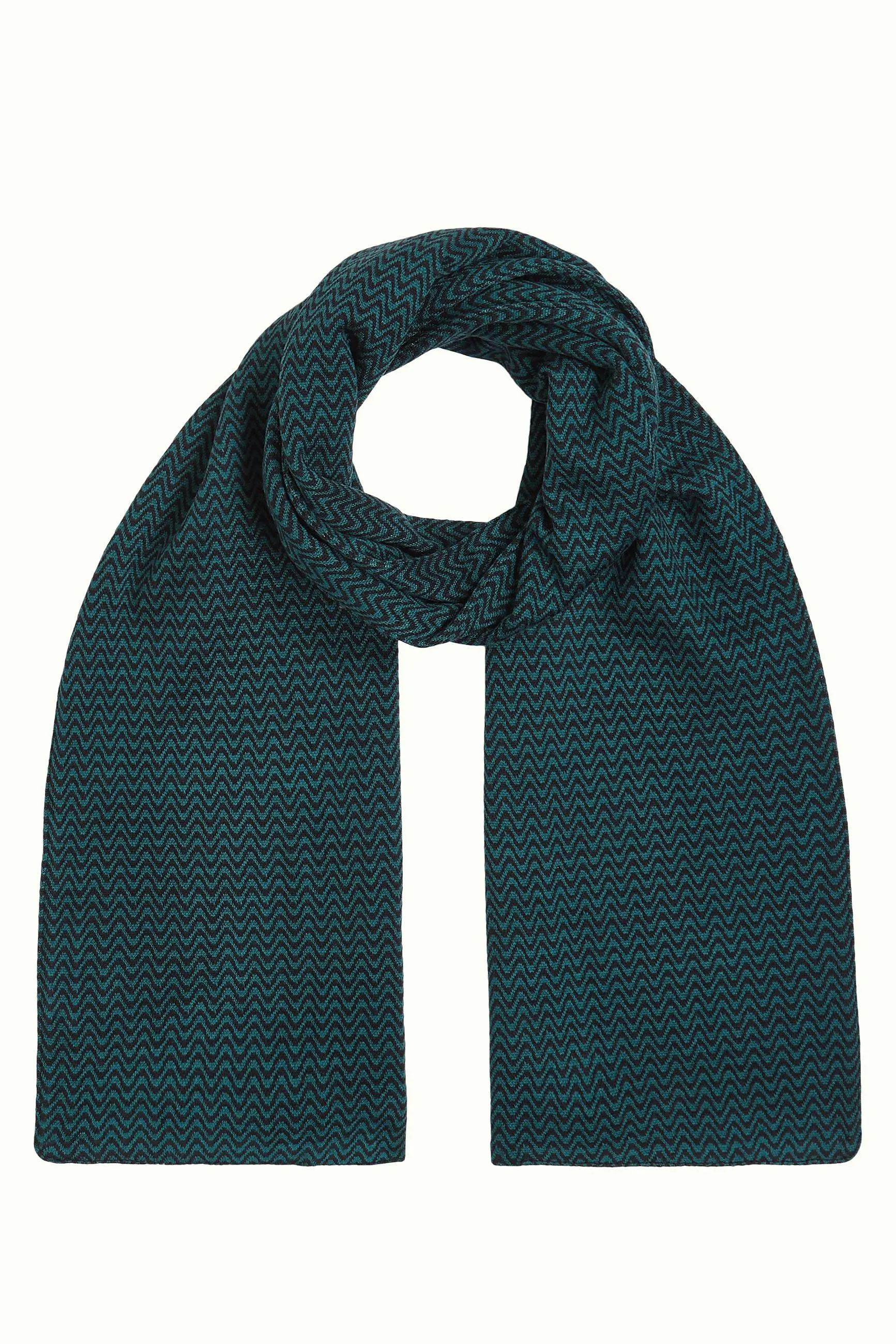 King Louie scarf teddy urban green