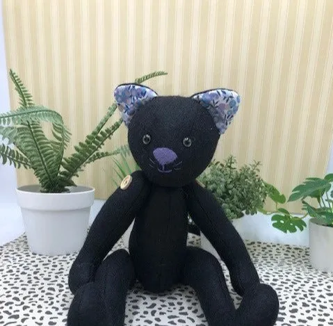 KIT* Chase the Cat Felt Kit - Button Jointed - 3 Colour Options