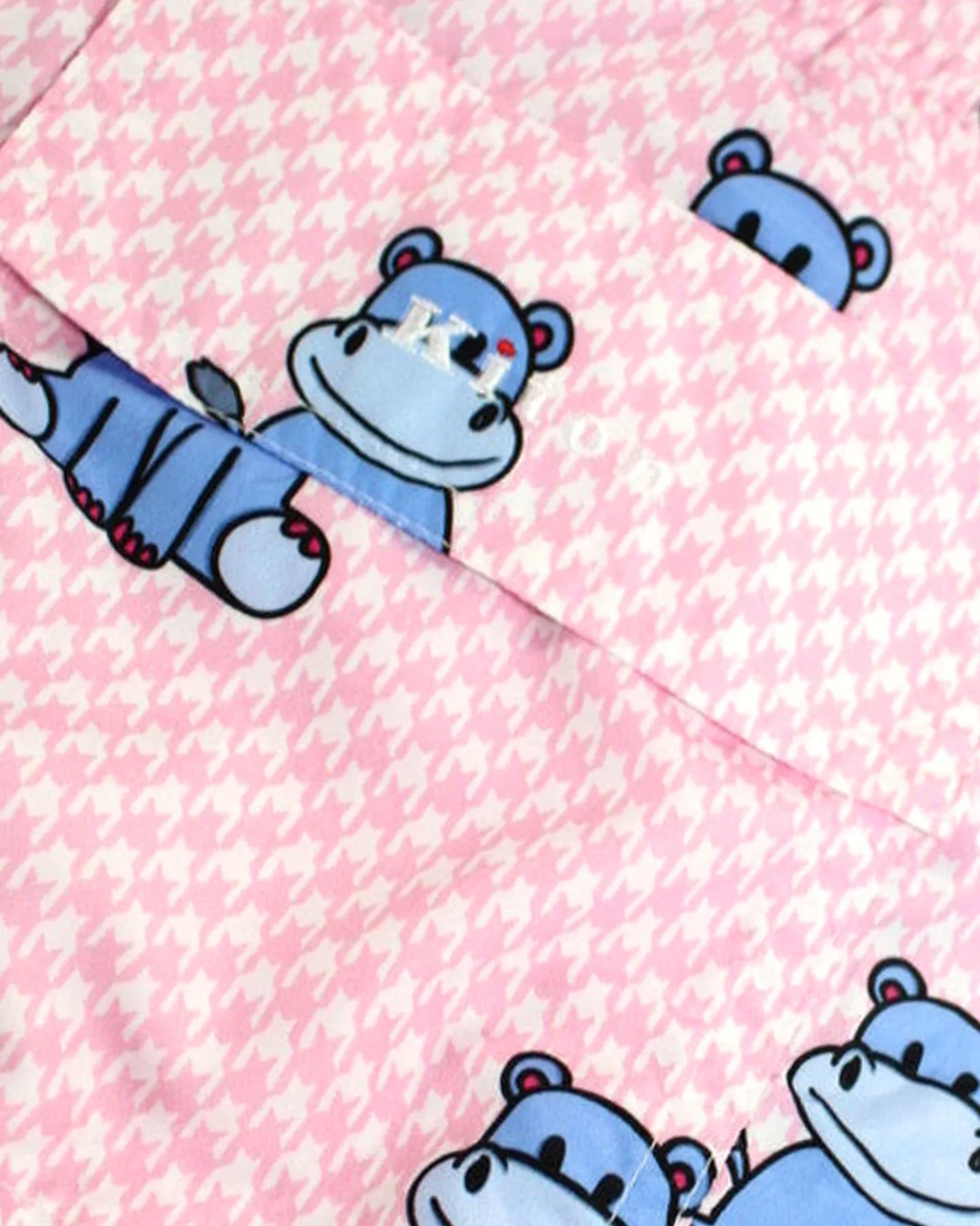 Kiton Swim Shorts S Pink Hippo Novelty - Men Swimwear SALE