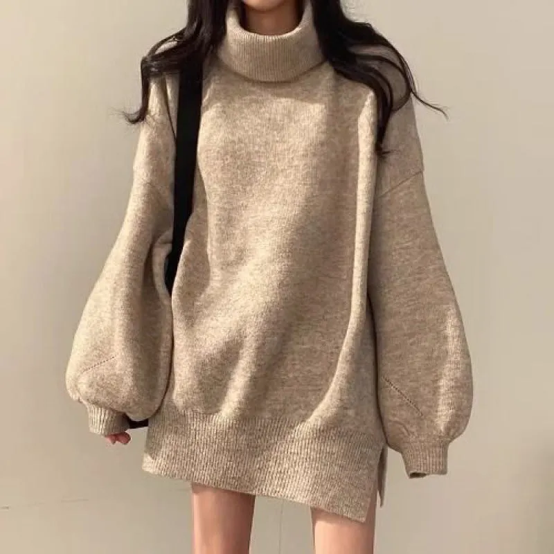 Lazy Style Loose Sweater Dress