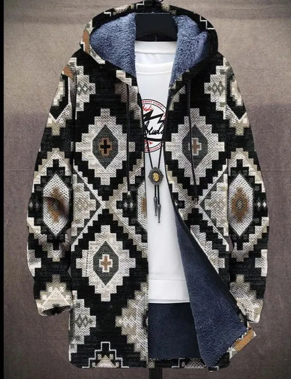 LovelyRLovely Men's Digital Printed Stand Collar Jacket