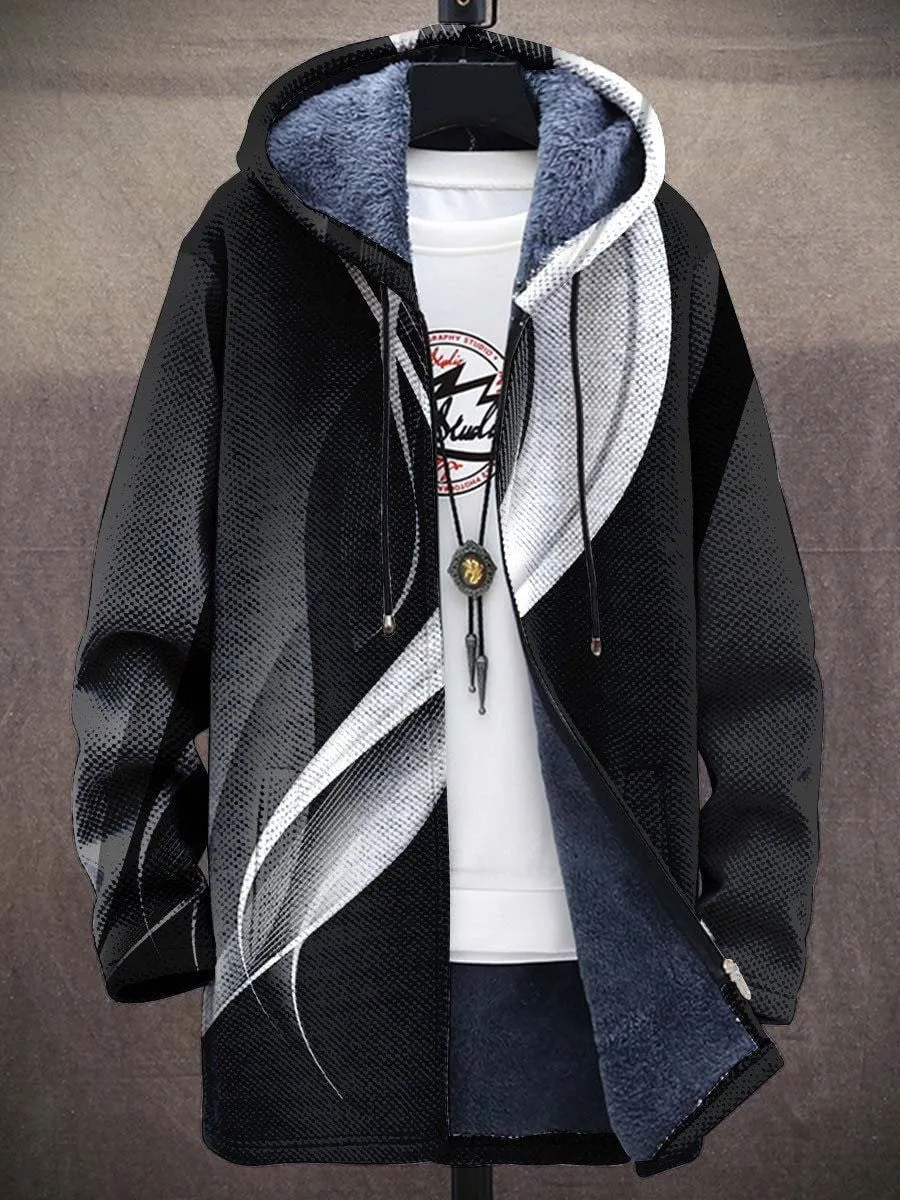 LovelyRLovely Men's Digital Printed Stand Collar Jacket