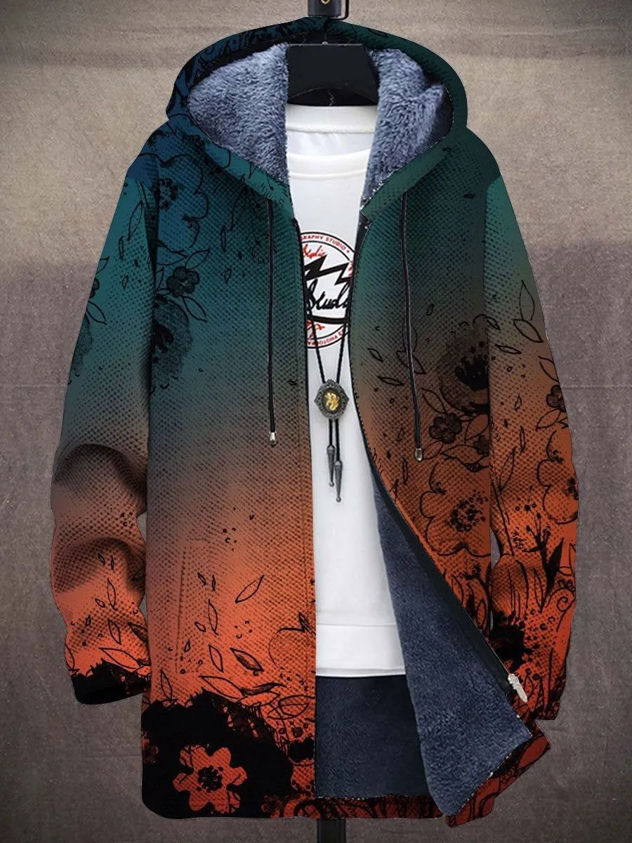 LovelyRLovely Men's Digital Printed Stand Collar Jacket