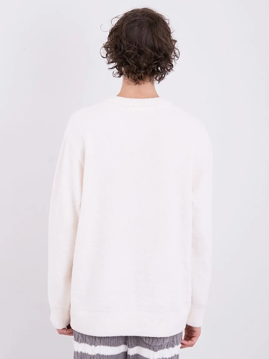 Mens Penguin Jacquard Pullover Sweater