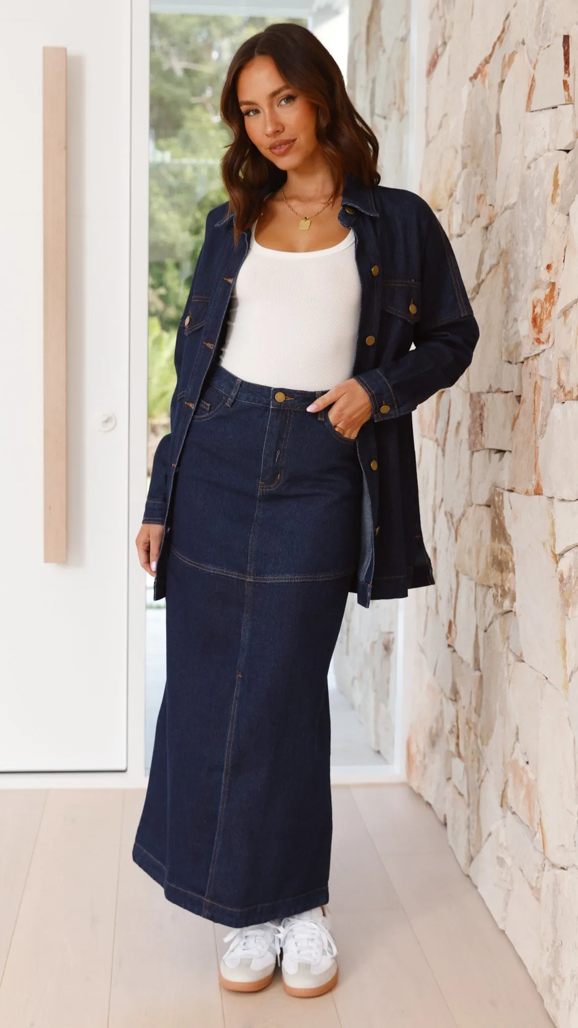 Nafasi Jacket - Indigo Denim