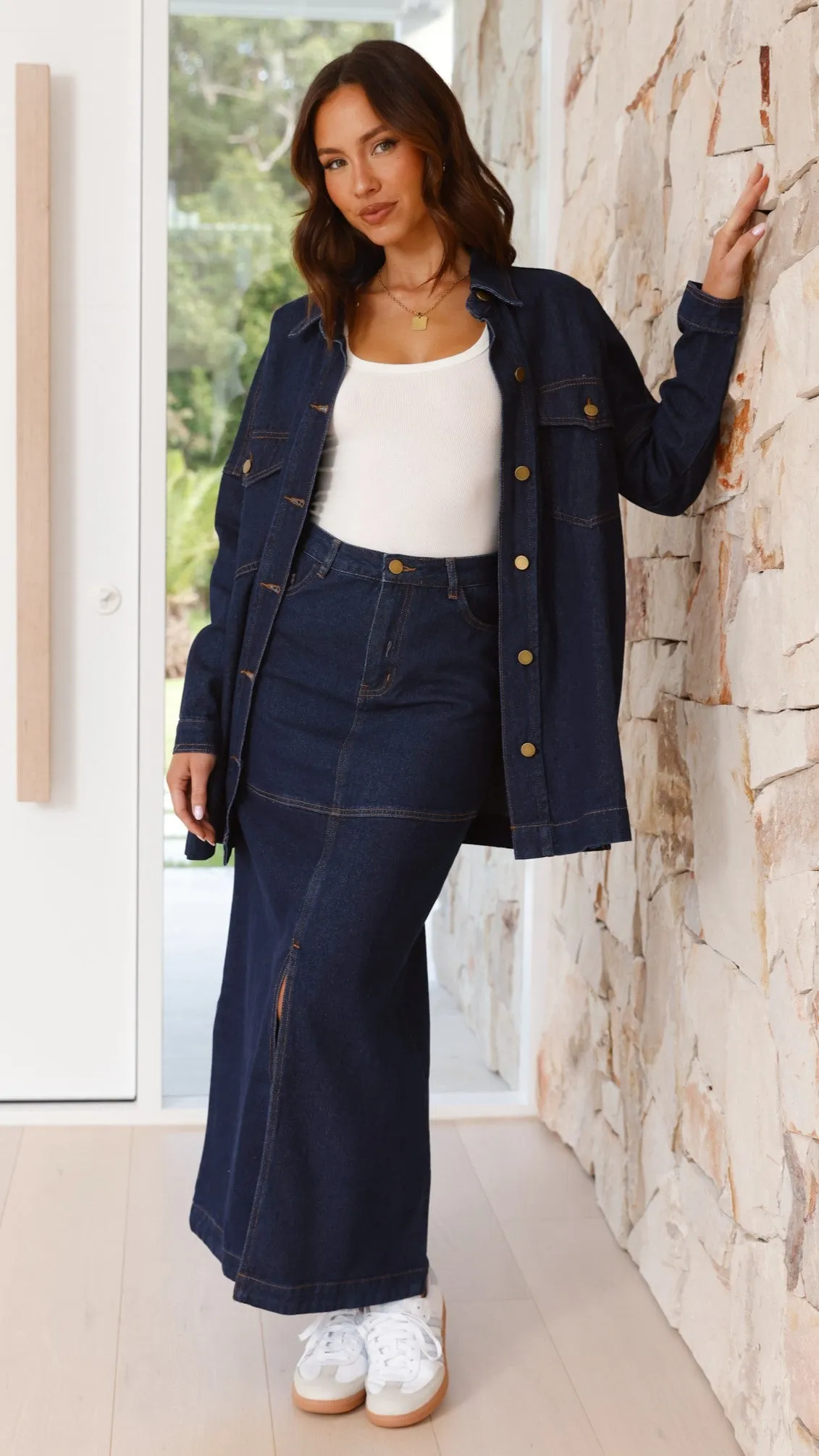 Nafasi Jacket - Indigo Denim