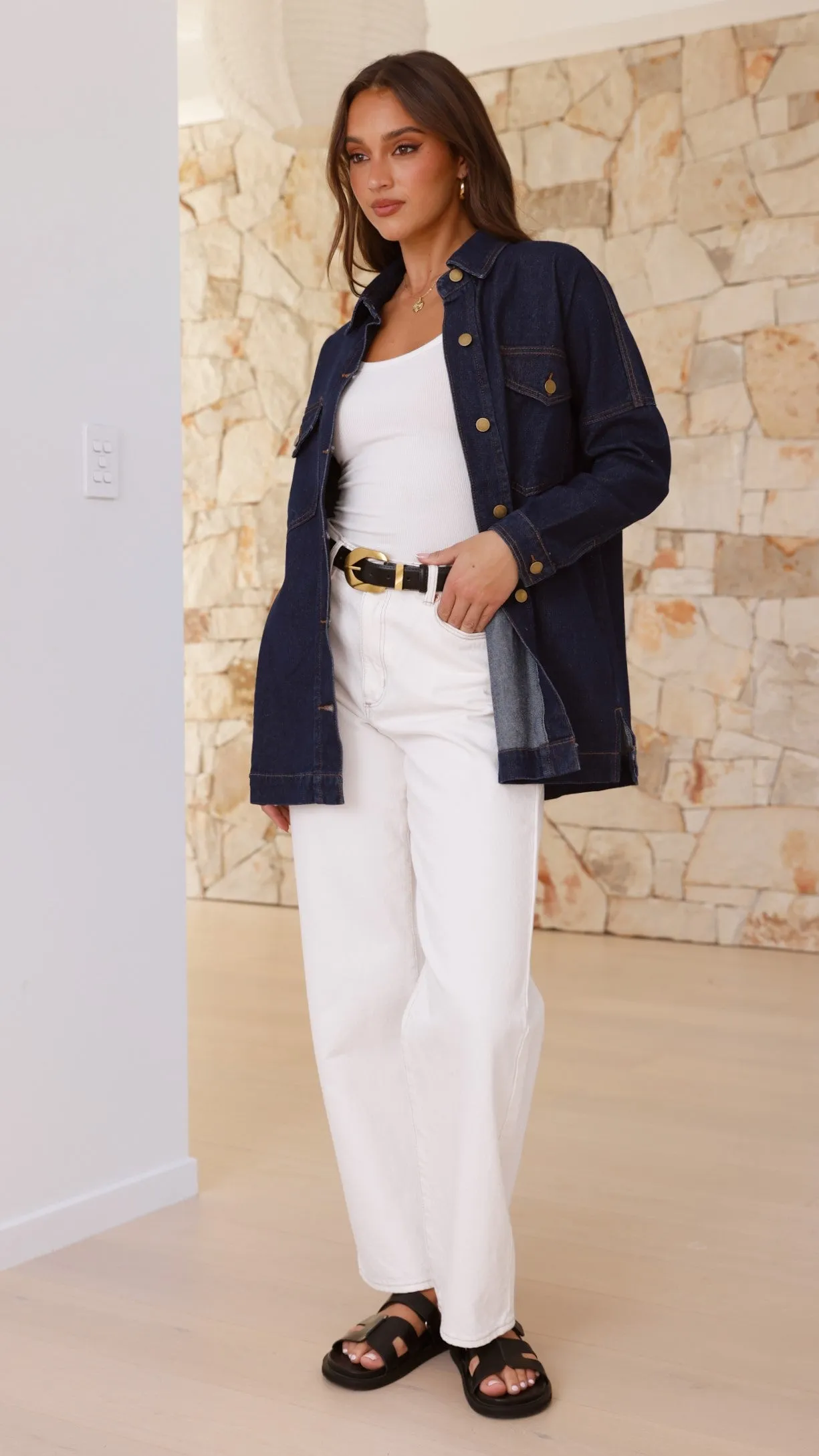 Nafasi Jacket - Indigo Denim