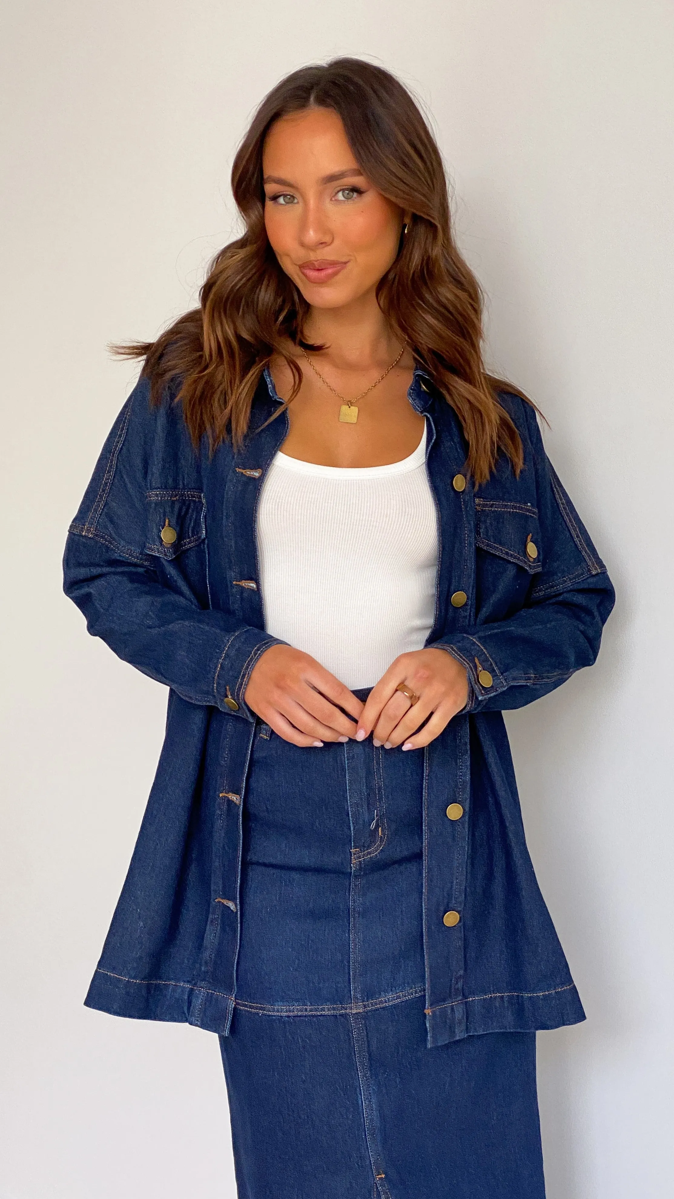 Nafasi Jacket - Indigo Denim