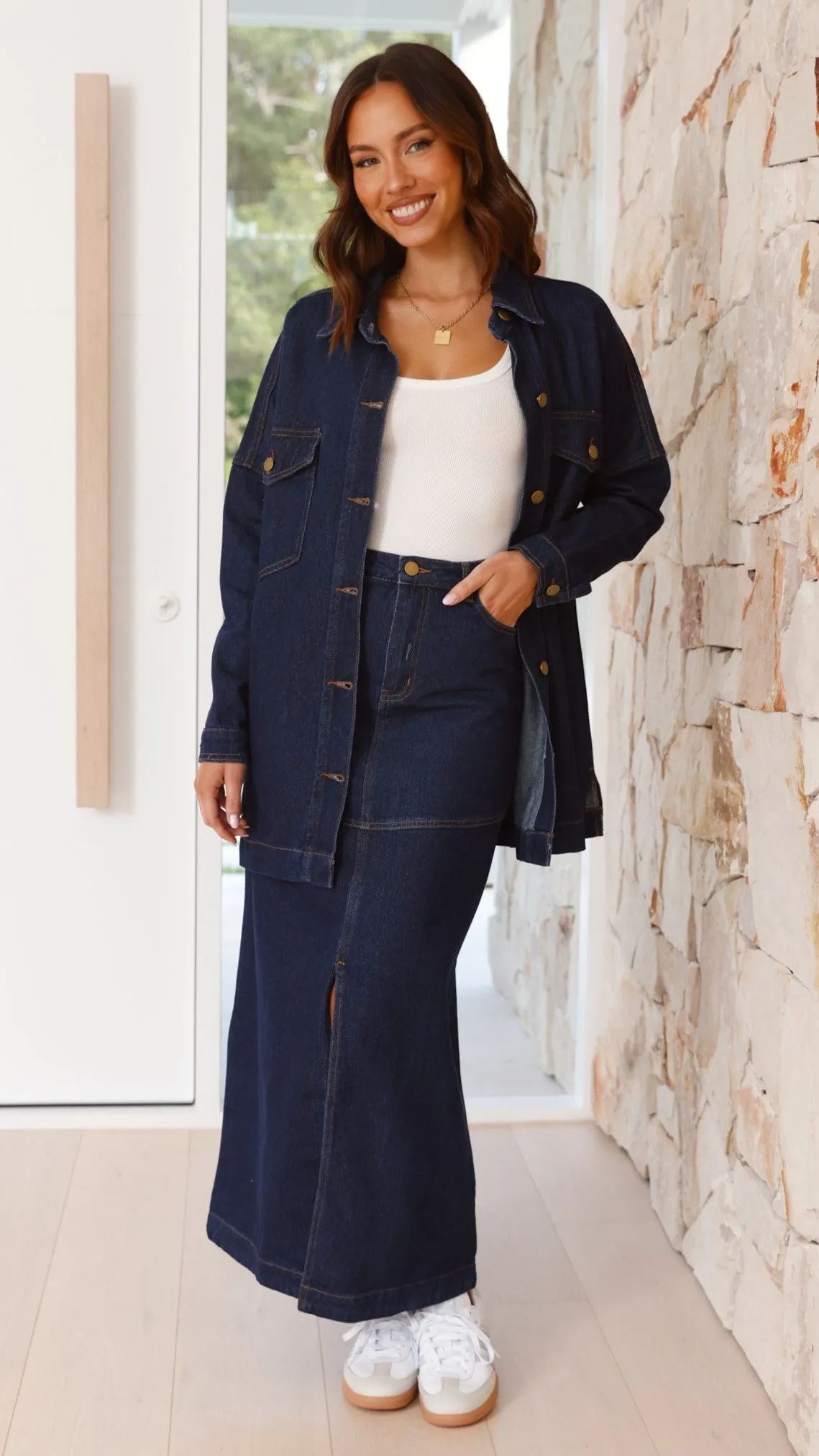 Nafasi Jacket - Indigo Denim