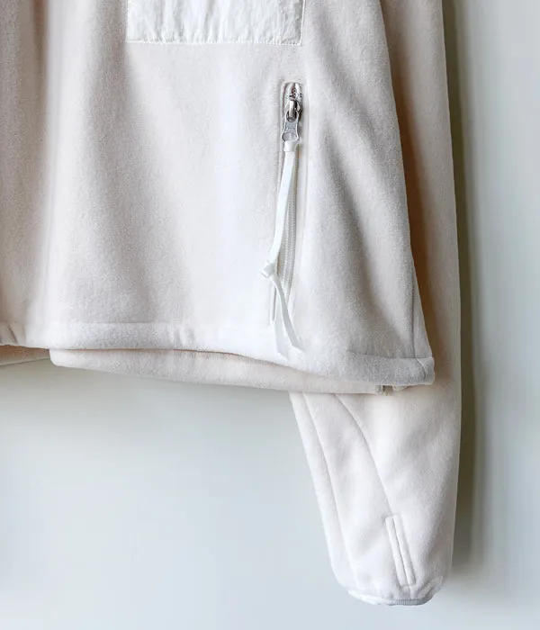 PHEENY/POLARTEC FLEECE PULLOVER(IVORY)