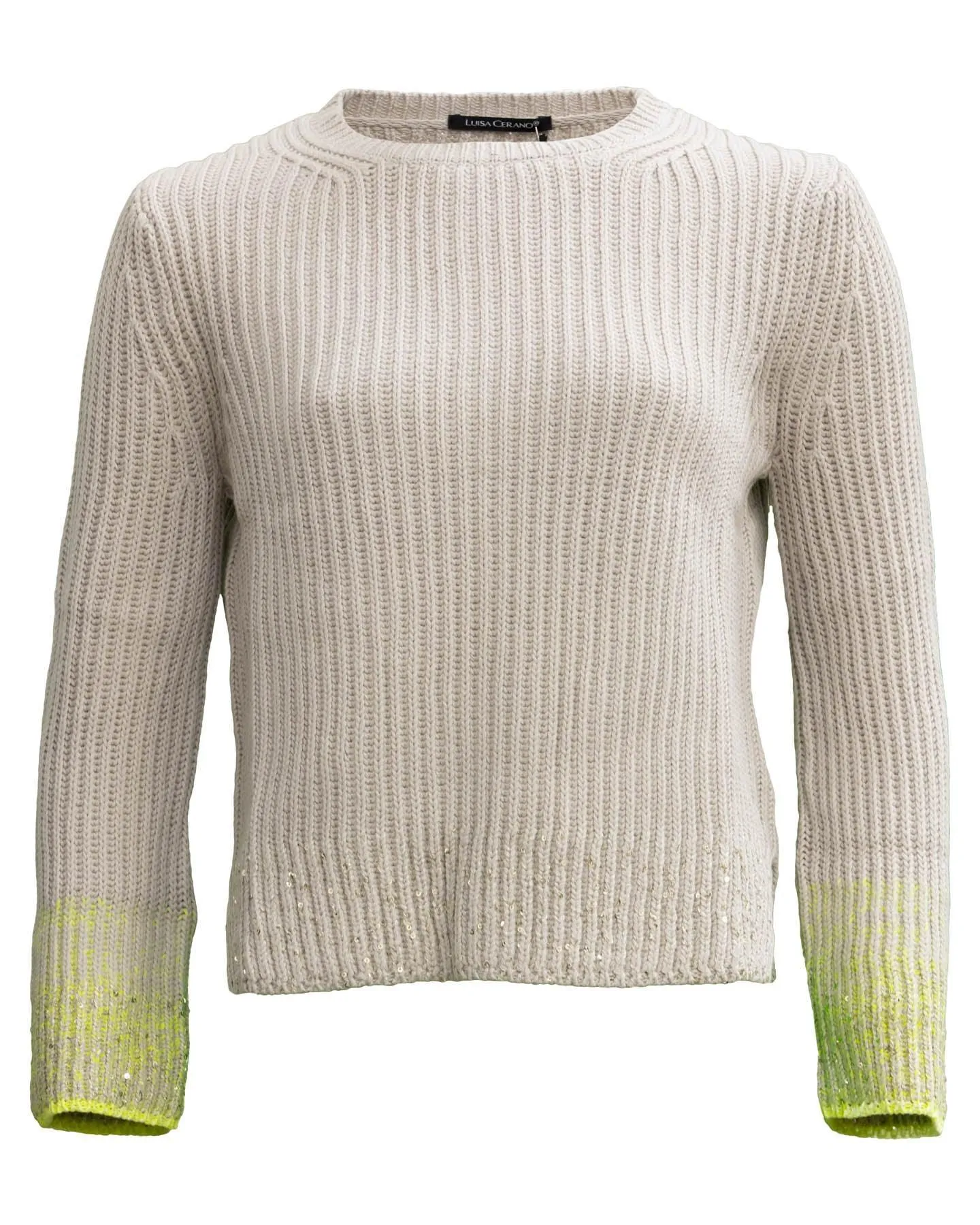 Rib Ombre Pullover