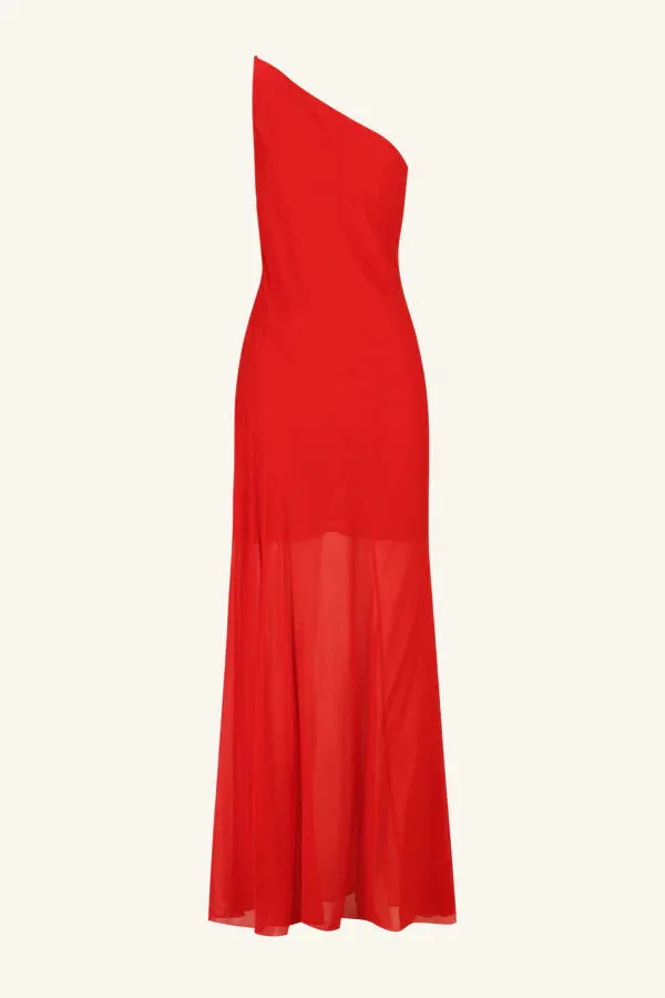 SHONA JOY - Amina One Shoulder Maxi Dress