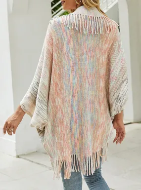 TastyHottie - CAPE SWEATER TASSEL CARDIGAN CLOAK