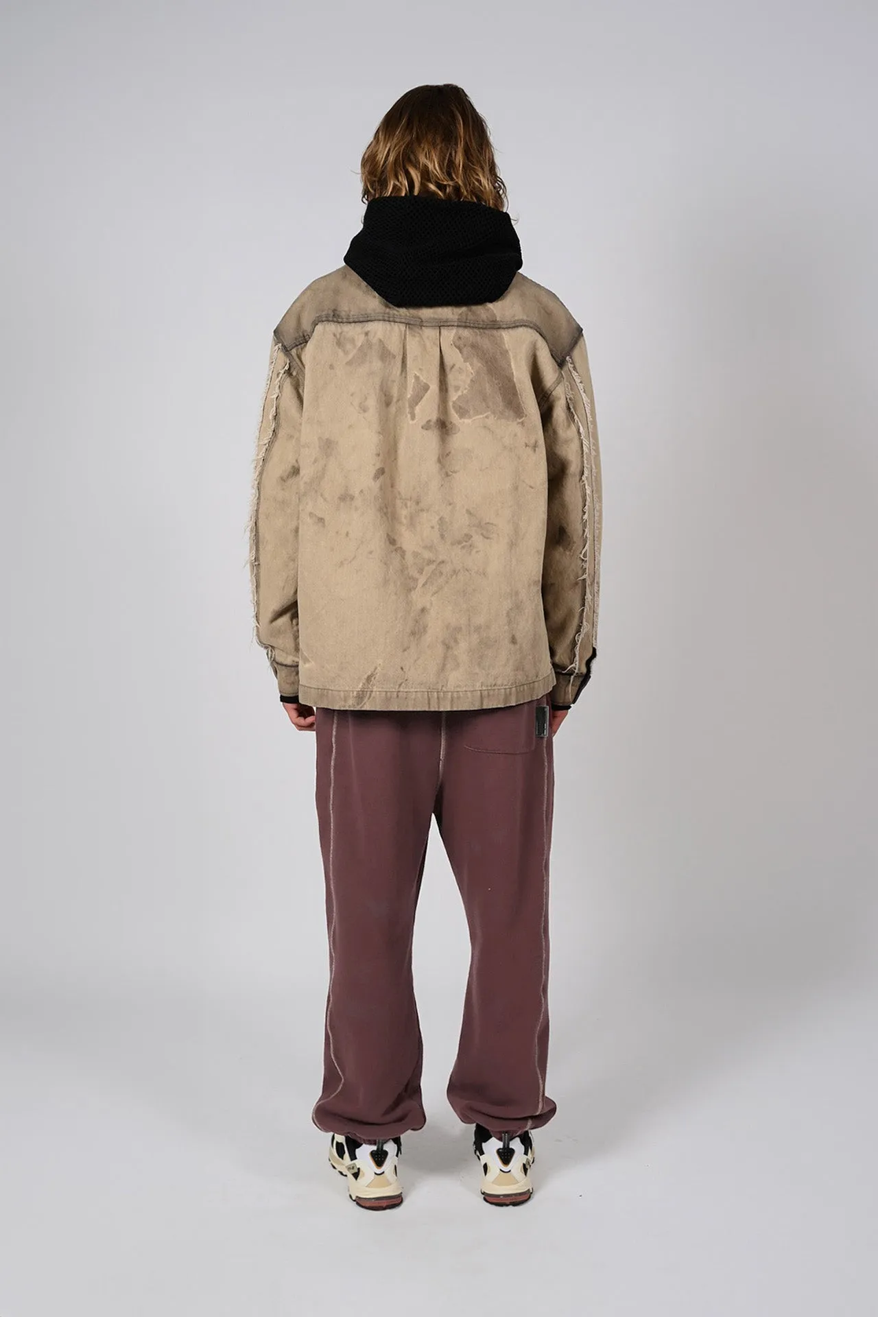 Volume Track Pants - Burgundy