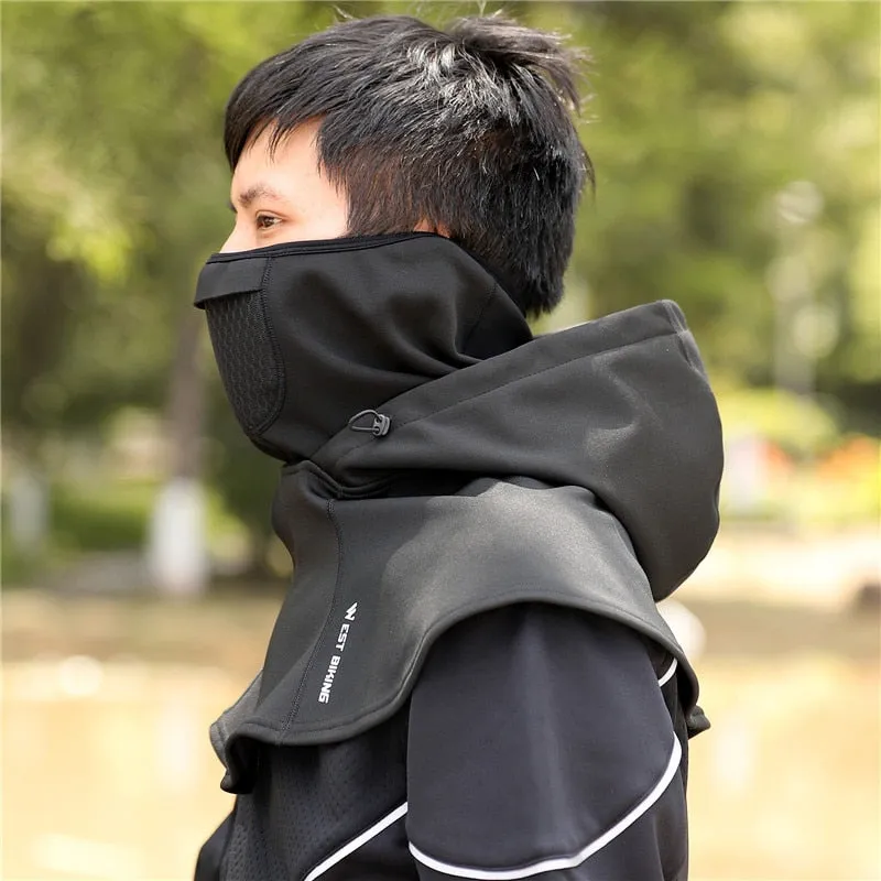 Winter Cycling Cap Hat Fleece Thermal Warm Men Hood Windproof Sport Scarf Balaclava Ski MTB Bike Motorcycle Headwear