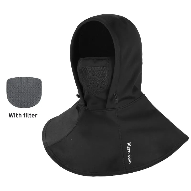 Winter Cycling Cap Hat Fleece Thermal Warm Men Hood Windproof Sport Scarf Balaclava Ski MTB Bike Motorcycle Headwear