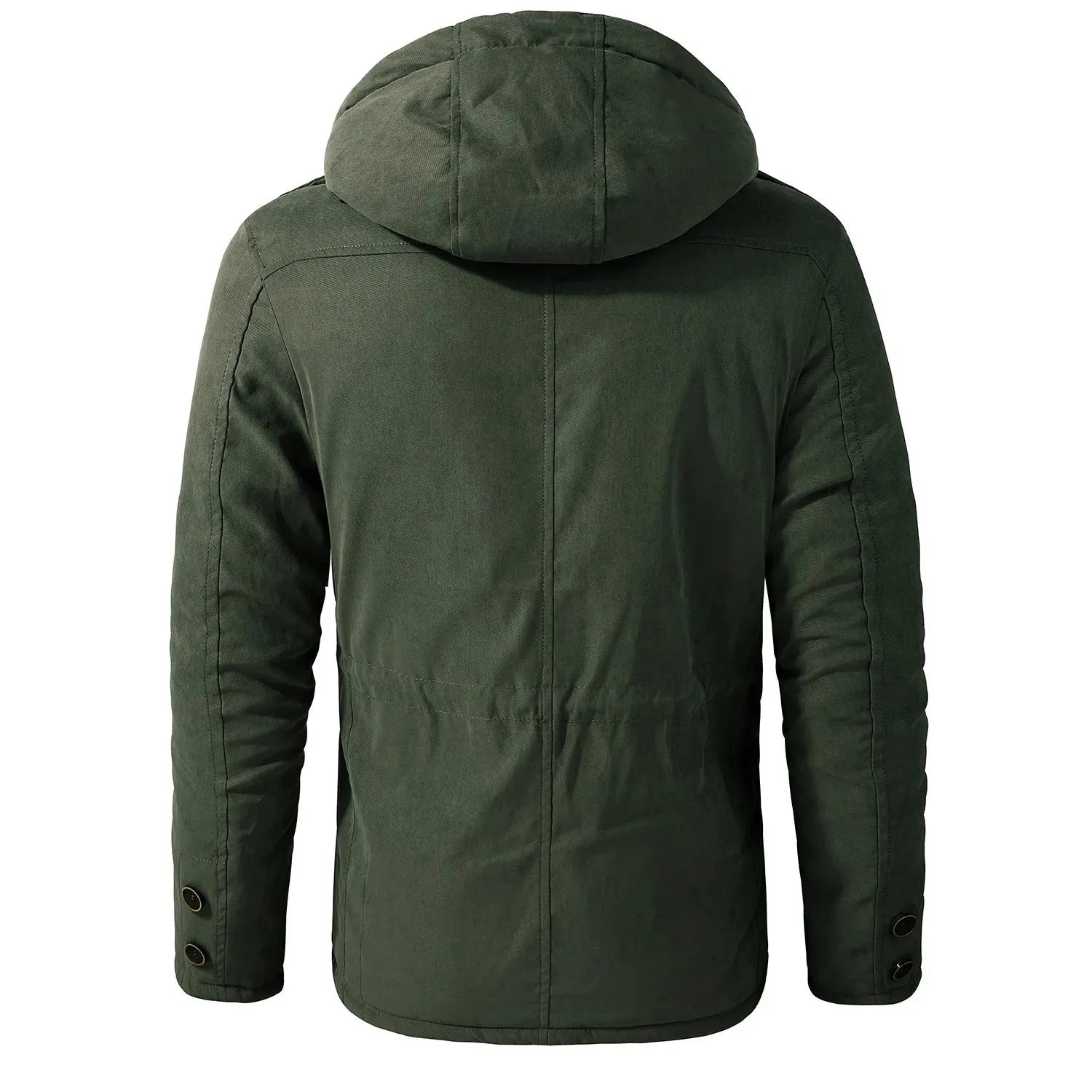 Winter Fleece Parka for Men