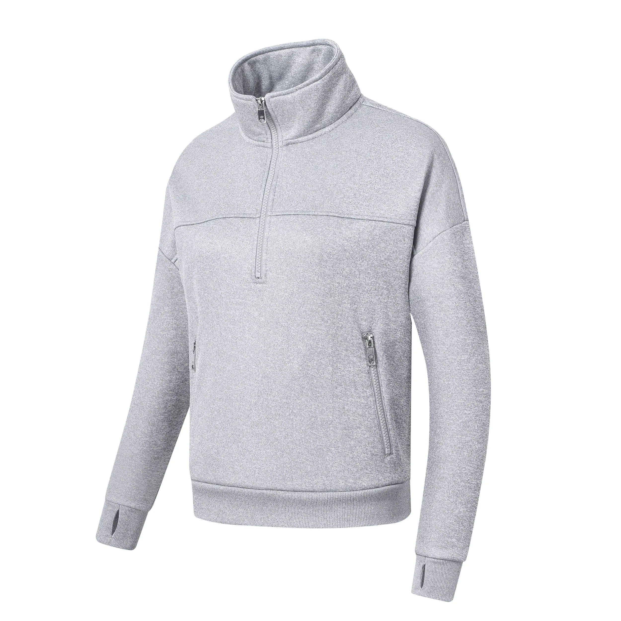 Women's Half Zip Pullover Long Sleeve