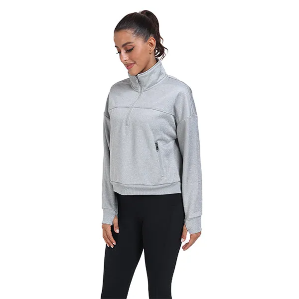 Women's Half Zip Pullover Long Sleeve