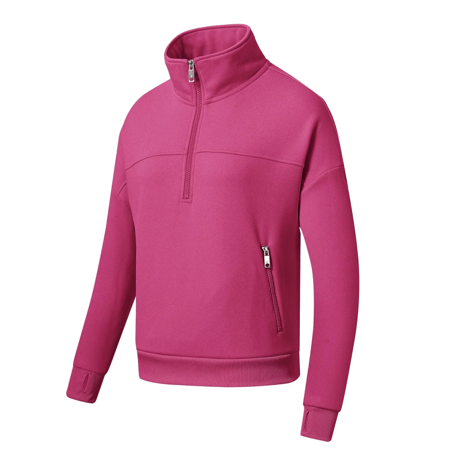 Women's Half Zip Pullover Long Sleeve